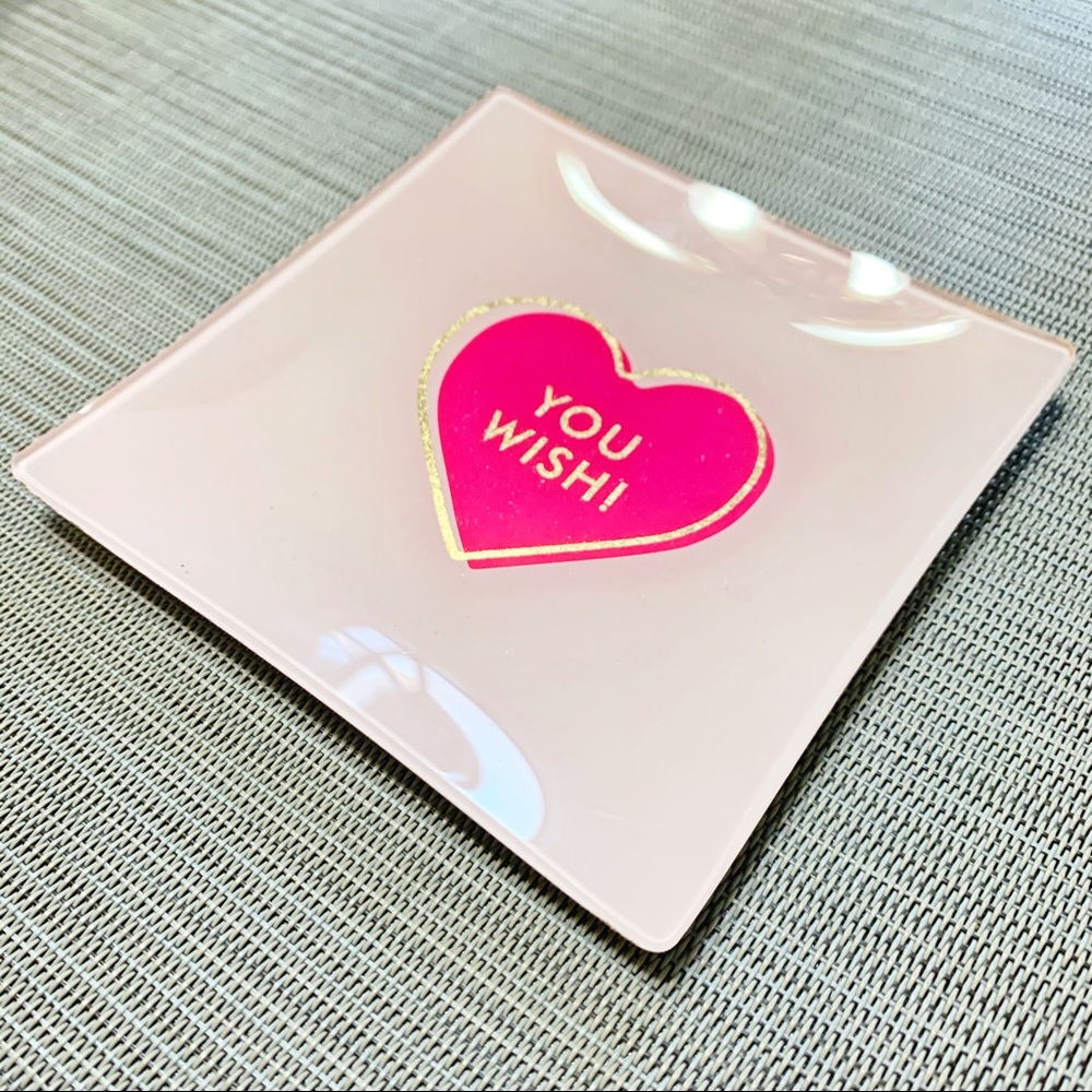Fringe { You Wish } Small Valentines Decor Plate